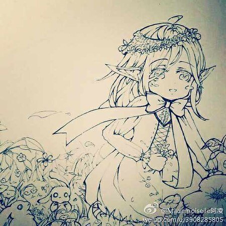 《(魔戒霍位元人同人)鑽石·律葉·森林》